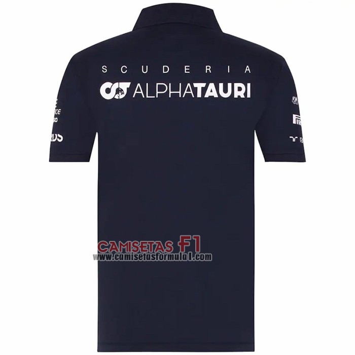 Polo del Scuderia Alpha Tauri F1 2022 Nergo Blanco